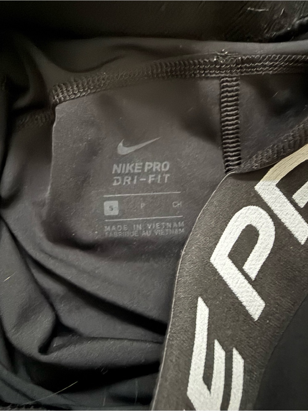2 Pack Nike Black Dri-FIT Pro Compression Shorts with White Branding - Picture 2 of 2